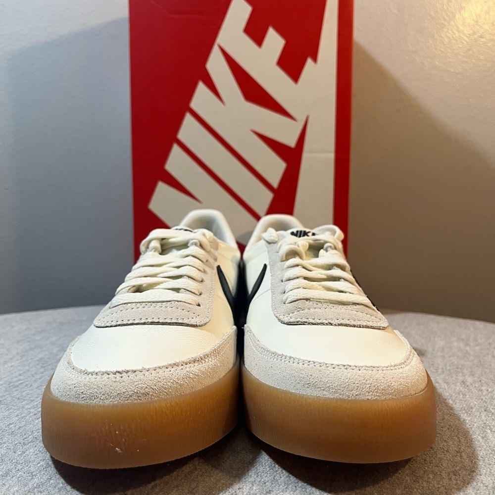 Nike Killshot 2 Sail/Oil Grey-Gum Yellow Women's Shoe Size 9 FZ5630-100​​ - Picture 3 of 11